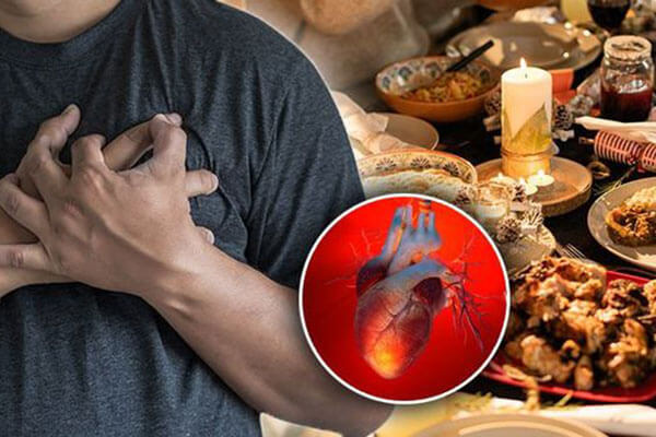 تپش قلب بعدازغذاخوردن